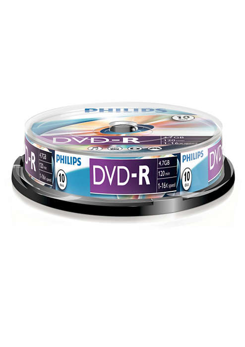 DVD-R 10-Pack